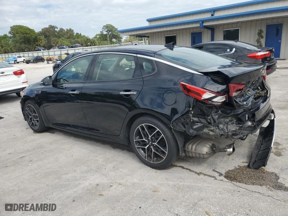 2020 Kia Optima LX with VIN 5XXGT4L37LG432624, listed as a Copart auction lot 46987765 with 113,146 mi miles and Salvage Title. Bid and sale history available at carsss.com. Image 2.