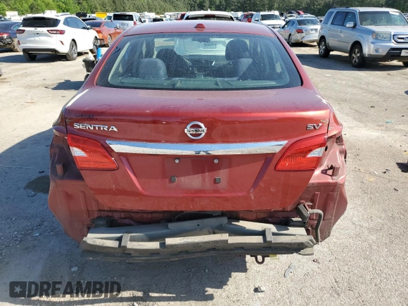 2016 Nissan Sentra SR with VIN 3N1AB7AP1GY253110, listed as a Copart auction lot 52990385 with 185,597 mi miles and Salvage Title. Bid and sale history available at DreamBid. Image 6.