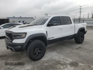 2022 Ram 1500 TRX with VIN 1C6SRFU95NN357489, listed as a Copart auction lot 76709614 with 20,020 mi miles and Clean title. Bid and sale history available at DreamBid. Image 1.
