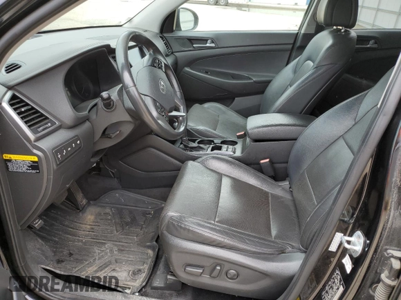 2016 Hyundai Tucson Limited with VIN KM8J33A22GU201264, listed as a Copart auction lot 54212395 with 121,552 mi miles and Clean Title. Bid and sale history available at DreamBid. Image 7.