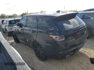 2021 Land Rover Range Rover Sport SVR with VIN SALWZ2RE5MA780919, listed as a Copart auction lot 77540064 with Not Provided miles and Salvage Title. Bid and sale history available at DreamBid. Image 2.