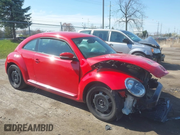 2012 Volkswagen Beetle 2.5L w/Sound/Nav PZEV with VIN 3VWJP7AT6CM620285, listed as a IAAI auction lot 42094101 with 125,737 mi miles and . Bid and sale history available at DreamBid. Image 1.