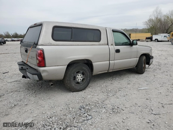 2004 Chevrolet Silverado 1500 Work Truck with VIN 1GCEC14X84Z160803, listed as a Copart auction lot 53364735 with 0 mi miles and Clean Title. Bid and sale history available at carsss.com. Image 3.