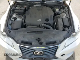 2015 Lexus IS 250 with VIN JTHBF1D24F5063654, listed as a Copart auction lot 60109015 with 110,589 mi miles and Salvage title. Bid and sale history available at DreamBid. Image 11.