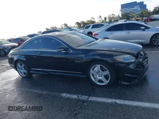 2009 Mercedes-Benz CL-Class V8 AMG with VIN WDDEJ77X89A020041, listed as a IAAI auction lot 41590508 with 127,040 mi miles. Bid and sale history available at carsss.com. Image 14.