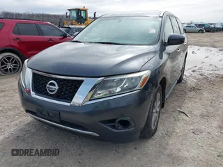 2014 Nissan Pathfinder S z VIN 5N1AR2MM0EC697321, wystawiony jako IAAI lot #41753392 z przebiegiem 170 118 mil mil oraz . Historia ofert i sprzedaży dostępna na DreamBid. Obrazek 6.