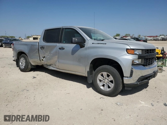 2020 Chevrolet Silverado 1500 Work Truck with VIN 3GCUYAEF0LG218078, listed as a Copart auction lot 50174455 with 101,394 mi miles and Salvage Title. Bid and sale history available at DreamBid. Image 4.