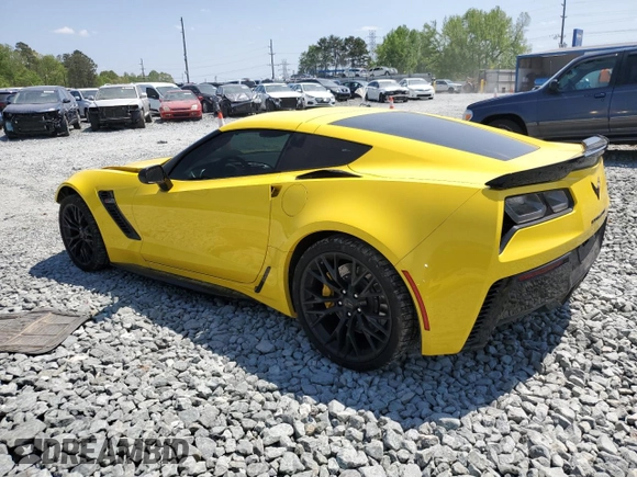 2018 Chevrolet Corvette Z06 2LZ z VIN 1G1YS2D60J5601199, wystawiony jako Copart lot #52807065 z przebiegiem 29 702 mil mil oraz Szkoda całkowita • Salvage title. Historia ofert i sprzedaży dostępna na DreamBid. Obrazek 2.