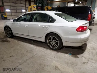 2013 Volkswagen Passat TDI SEL Premium with VIN 1VWCN7A36DC138952, listed as a Copart auction lot 46995245 with 69,007 mi miles and Salvage Title. Bid and sale history available at carsss.com. Image 2.