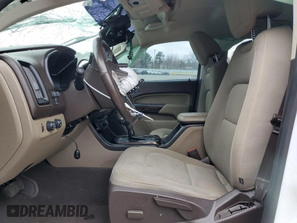 2019 GMC Canyon 4WD SLE with VIN 1GTG6CEN0K1348235, listed as a Copart auction lot 45934405 with 0 mi miles and Salvage Title. Bid and sale history available at carsss.com. Image 7.