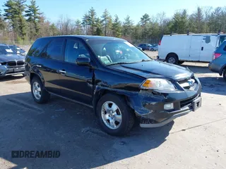 2005 Acura MDX with VIN 2HNYD18225H543379, listed as a IAAI auction lot 42040171 with 234,505 mi miles. Bid and sale history available at carsss.com. Image 1.