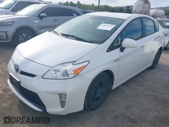2014 Toyota Prius Four with VIN JTDKN3DU0E0385155, listed as a IAAI auction lot 42024143 with 244,735 mi miles. Bid and sale history available at carsss.com. Image 2.