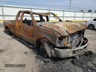 2006 Ford F-250 XL with VIN 1FTSX21P56EA75428, listed as a Copart auction lot 60553755 with Not provided miles and Non repairable. Bid and sale history available at DreamBid. Image 4.