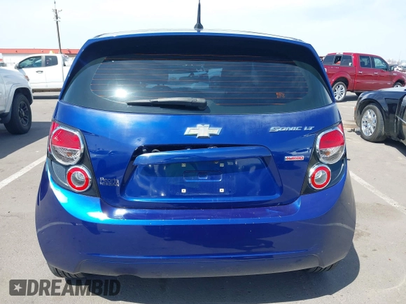 2014 Chevrolet Sonic LT with VIN 1G1JC6SB0E4205646, listed as a IAAI auction lot 41925745 with 84,102 mi miles. Bid and sale history available at carsss.com. Image 16.