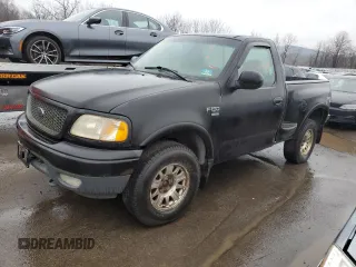 2001 Ford F-150 z VIN 2FTRF08W71CA17709, wystawiony jako Copart lot #44191094 z przebiegiem 282 444 mil mil oraz Czysty tytuł • Clean title. Historia ofert i sprzedaży dostępna na DreamBid. Obrazek 1.