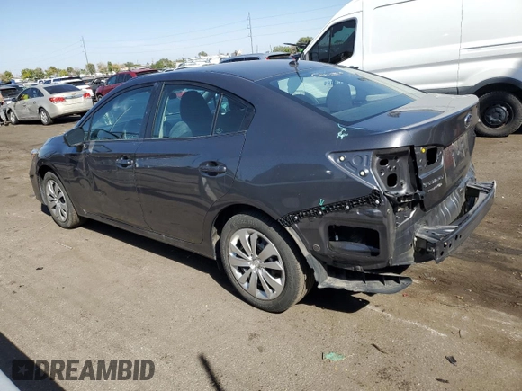 2019 Subaru Impreza with VIN 4S3GKAB66K3621714, listed as a Copart auction lot 71404284 with 33,702 mi miles and Salvage title. Bid and sale history available at DreamBid. Image 2.