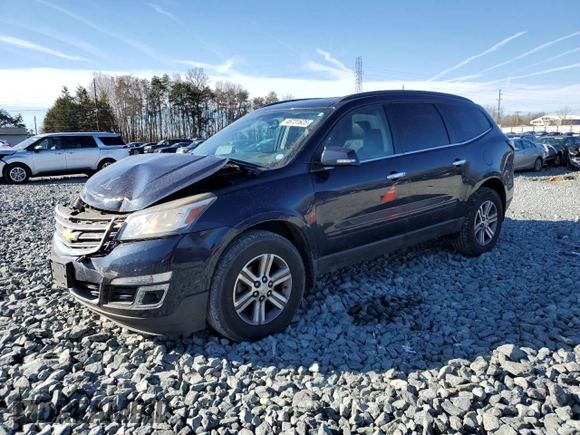 2017 Chevrolet Traverse LT with VIN 1GNKRHKD2HJ175330, listed as a Copart auction lot 46731625 with 202,723 mi miles and Salvage Title. Bid and sale history available at DreamBid. Image 1.