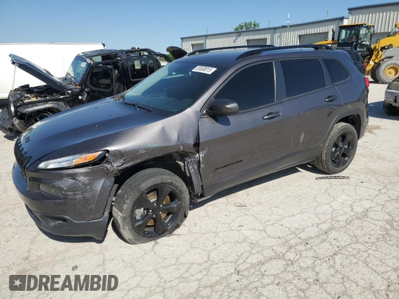 2018 Jeep Cherokee Latitude with VIN 1C4PJLCX1JD552607, listed as a Copart auction lot 55500015 with 113,995 mi miles and Salvage title. Bid and sale history available at DreamBid. Image 1.