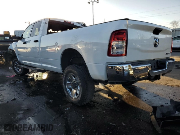 2021 Ram 2500 Tradesman with VIN 3C6UR5HJ3MG503242, listed as a Copart auction lot 43940955 with 0 mi miles and Non Repairable. Bid and sale history available at carsss.com. Image 2.