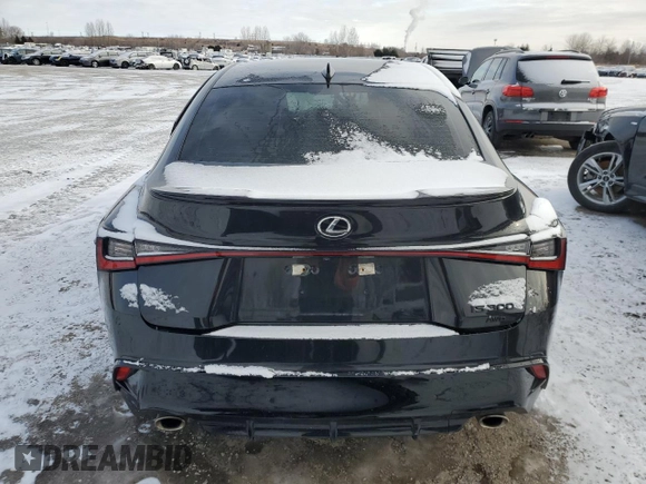 2022 Lexus IS 300 F Sport with VIN JTHG81F25N5048477, listed as a Copart auction lot 87864455 with 52,036 mi miles and Clean title. Bid and sale history available at DreamBid. Image 6.