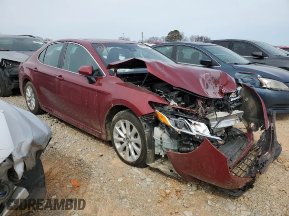 2019 Toyota Camry LE with VIN 4T1B11HKXKU779304, listed as a Copart auction lot 47935945 with 59,277 mi miles and Salvage Title. Bid and sale history available at carsss.com. Image 4.