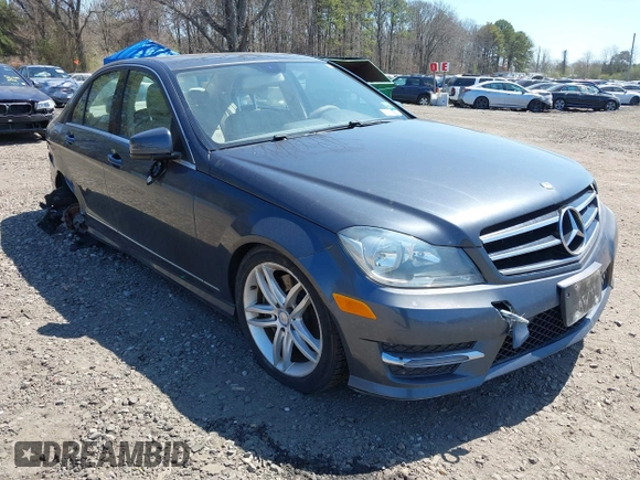 2014 Mercedes-Benz C 300 Sport with VIN WDDGF8AB6ER313638, listed as a IAAI auction lot 42067867 with 76,730 mi miles and . Bid and sale history available at DreamBid. Image 1.
