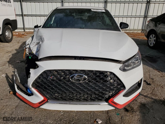 2019 Hyundai Veloster N with VIN KMHT36AH4KU001624, listed as a Copart auction lot 79300764 with 23,232 mi miles and Salvage Title. Bid and sale history available at carsss.com. Image 5.