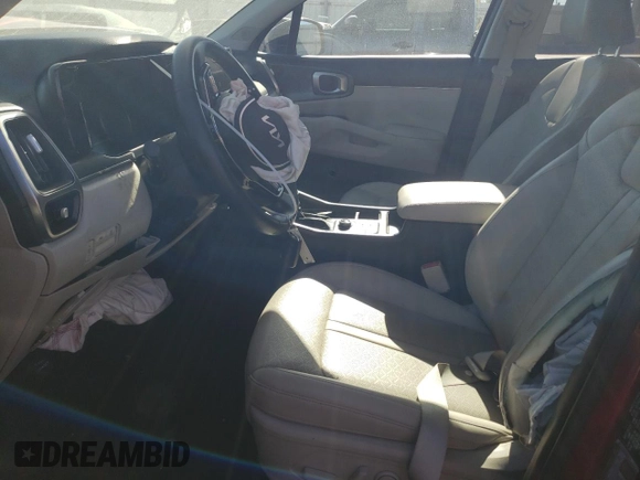 2022 Kia Sorento S with VIN 5XYRL4LC4NG125306, listed as a Copart auction lot 74577674 with 52,541 mi miles and Salvage Title. Bid and sale history available at carsss.com. Image 7.