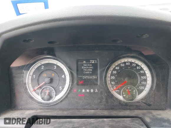 2017 Ram 2500 Tradesman with VIN 3C6UR5CL7HG707914, listed as a IAAI auction lot 41915809 with 247,444 mi miles and . Bid and sale history available at DreamBid. Image 7.