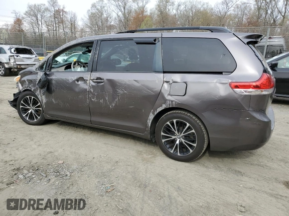 2013 Toyota Sienna LE AAS with VIN 5TDKK3DC1DS354105, listed as a Copart auction lot 51360675 with 114,973 mi miles and Salvage Title. Bid and sale history available at DreamBid. Image 2.