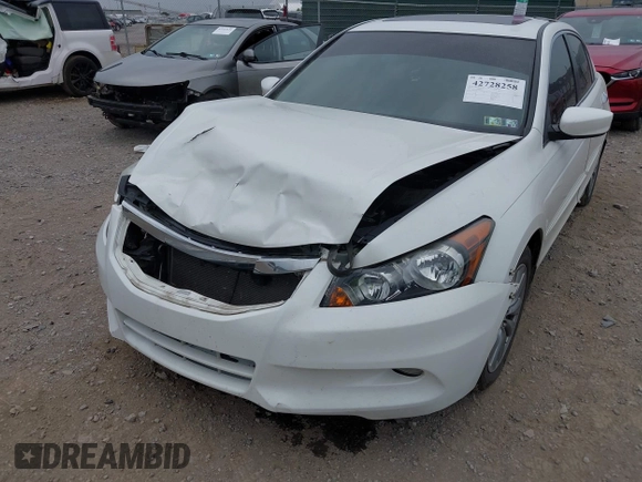 2011 Honda Accord EX-L with VIN 1HGCP3F80BA030444, listed as a IAAI auction lot 42728258 with 84,085 mi miles and . Bid and sale history available at DreamBid. Image 6.