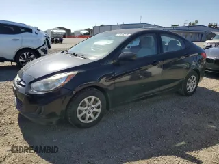 2012 Hyundai Accent GLS z VIN KMHCT4AE3CU048848, wystawiony jako Copart lot #57915275 z przebiegiem 142 282 mil mil oraz Tytuł czysty. Historia ofert i sprzedaży dostępna na DreamBid. Obrazek 1.