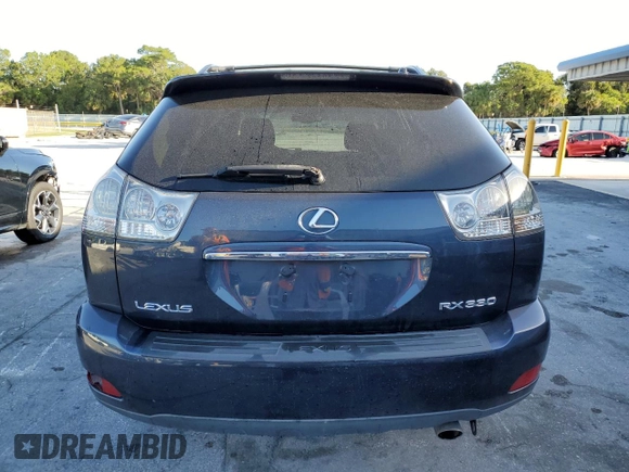 2005 Lexus RX 330 with VIN 2T2GA31U65C039876, listed as a Copart auction lot 51266635 with 207,632 mi miles and Salvage Title. Bid and sale history available at carsss.com. Image 6.