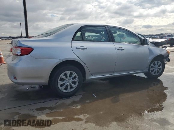 2011 Toyota Corolla L with VIN JTDBU4EEXBJ090831, listed as a Copart auction lot 42156935 with 144,697 mi miles and Salvage Title. Bid and sale history available at carsss.com. Image 3.
