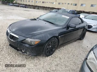 2007 BMW 6 Series 650i with VIN WBAEK135X7CN83213, listed as a Copart auction lot 74944794 with 0 mi miles and Clean Title. Bid and sale history available at carsss.com. Image 1.