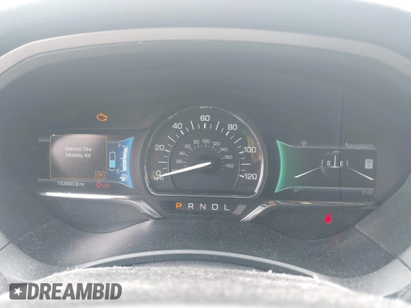 2014 Lincoln MKZ Hybrid with VIN 3LN6L2LU8ER813195, listed as a IAAI auction lot 42578644 with 153,893 mi miles and . Bid and sale history available at DreamBid. Image 7.