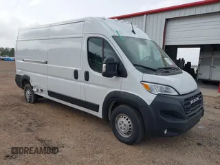 2025 Ram ProMaster Cargo Tradesman with VIN 3C6LRVDGXSE507545, listed as a IAAI auction lot 41806418 with 24,375 mi miles and . Bid and sale history available at DreamBid. Image 1.