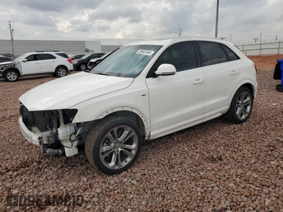 2016 Audi Q3 Prestige with VIN WA1FFCFS9GR020346, listed as a Copart auction lot 39952494 with 50,032 mi miles and . Bid and sale history available at DreamBid. Image 1.