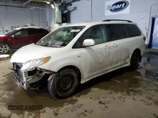 2018 Toyota Sienna LE with VIN 5TDJZ3DC0JS208295, listed as a Copart auction lot 41760005 with 91,334 mi miles and Salvage title. Bid and sale history available at DreamBid. Image 1.