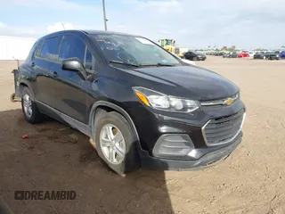 2021 Chevrolet Trax LS with VIN KL7CJKSB2MB315233, listed as a IAAI auction lot 41960660 with 79,627 mi miles. Bid and sale history available at carsss.com. Image 1.