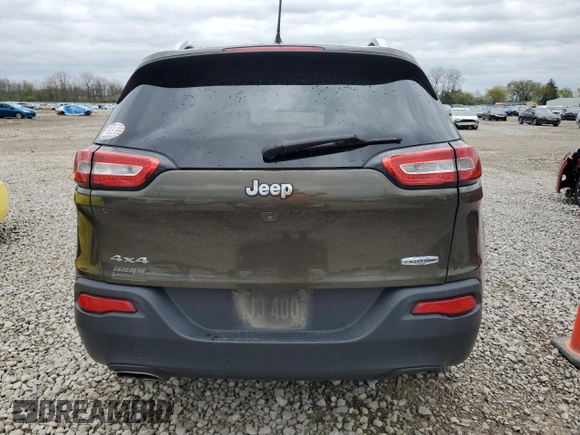 2015 Jeep Cherokee North with VIN 1C4PJMCS0FW514176, listed as a Copart auction lot 53361595 with 175,680 mi miles and Salvage Title. Bid and sale history available at carsss.com. Image 6.