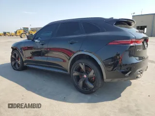 2023 Jaguar F-Pace SVR with VIN SADCZ2EE4PA711647, listed as a Copart auction lot 68720014 with 12,012 mi miles and Clean Title. Bid and sale history available at DreamBid. Image 2.