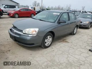 2004 Chevrolet Malibu LS with VIN 1G1ZT54884F191562, listed as a Copart auction lot 51430995 with 102,218 mi miles and Salvage Title. Bid and sale history available at carsss.com. Image 1.
