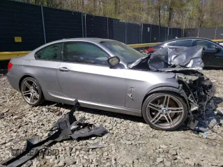 2012 BMW 3 Series 335is with VIN WBAKG1C53CE839551, listed as a Copart auction lot 53141095 with Not provided miles and Salvage title. Bid and sale history available at DreamBid. Image 4.