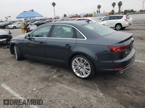 2019 Audi A4 Premium Plus z VIN WAUHMAF49KA010060, wystawiony jako Copart lot #59734185 z przebiegiem 44 891 mil mil oraz Szkoda całkowita • Salvage title. Historia ofert i sprzedaży dostępna na DreamBid. Obrazek 2.