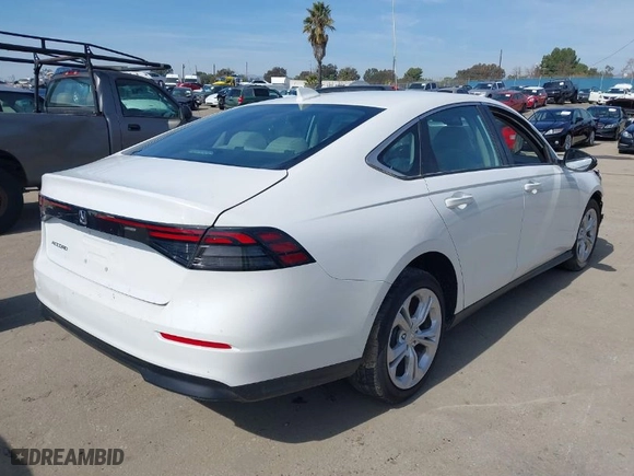 2023 Honda Accord Sedan LX with VIN 1HGCY1F29PA057811, listed as a IAAI auction lot 41583309 with NaN miles. Bid and sale history available at carsss.com. Image 4.