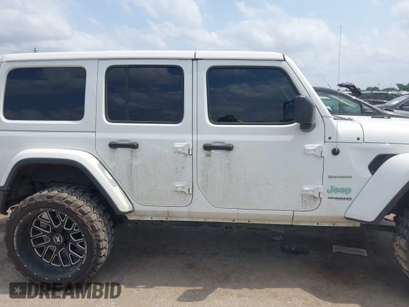 2020 Jeep Wrangler Unlimited Sahara High Altitude z VIN 1C4HJXEG2LW265227, wystawiony jako IAAI lot #42270274 z przebiegiem 77 534 mil mil oraz . Historia ofert i sprzedaży dostępna na DreamBid. Obrazek 14.