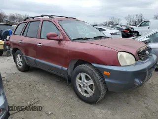 2002 Hyundai Santa Fe GLS with VIN KM8SC73D22U153199, listed as a Copart auction lot 86425594 with 252,992 mi miles and Non Repairable. Bid and sale history available at carsss.com. Image 4.