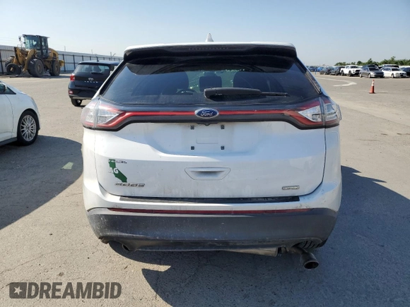 2018 Ford Edge SE with VIN 2FMPK3G93JBC23577, listed as a Copart auction lot 55350005 with 119,336 mi miles and Salvage title. Bid and sale history available at DreamBid. Image 6.