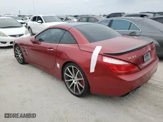 2014 Mercedes-Benz SL-Class SL 63 AMG with VIN WDDJK7EAXEF029105, listed as a Copart auction lot 75639724 with 0 mi miles and Non Repairable. Bid and sale history available at carsss.com. Image 2.